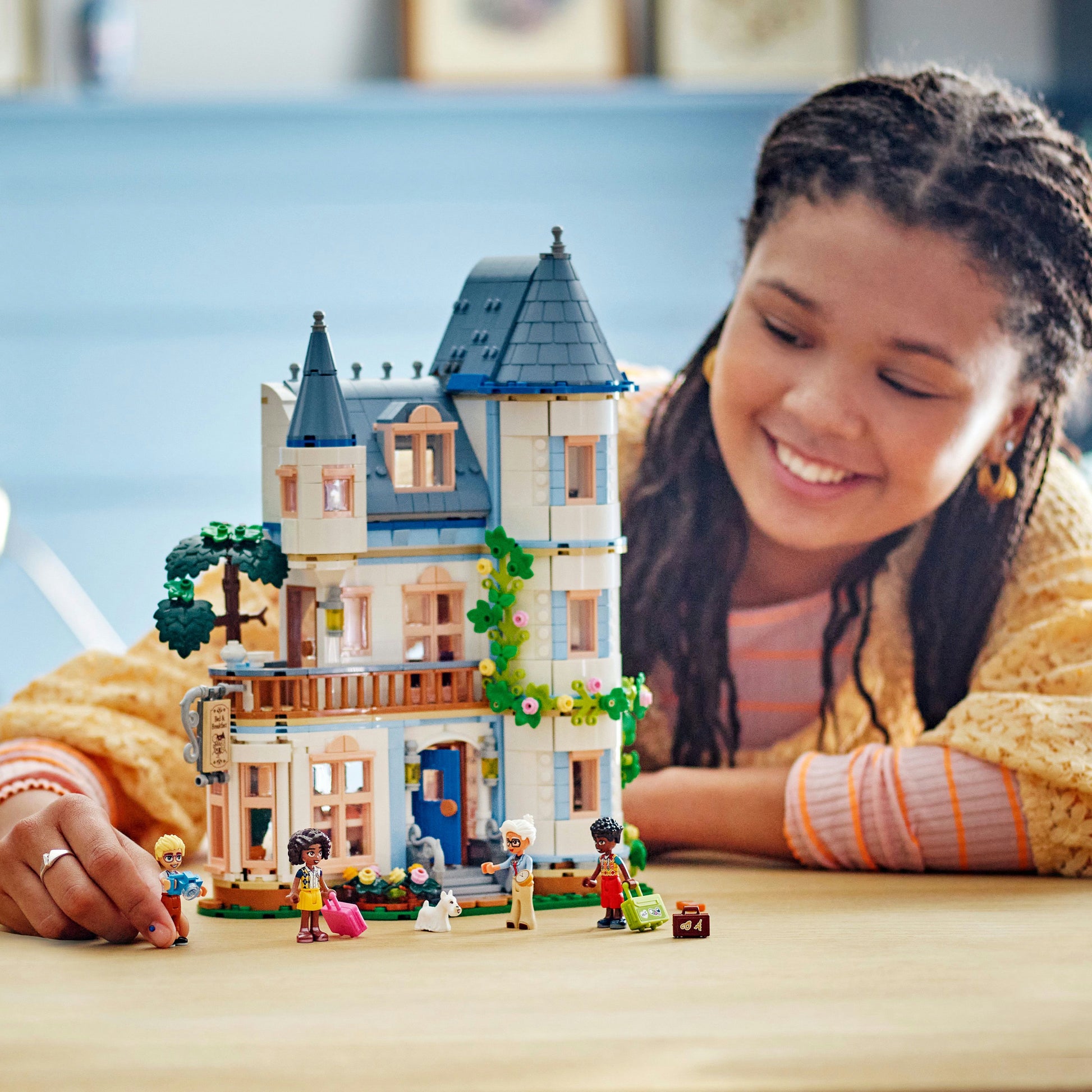 LEGO® Friends Castle Bed and Breakfast Hotel Playset 42638