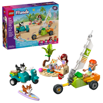 LEGO 42641 Surfing Dogs and Scooter Adventure