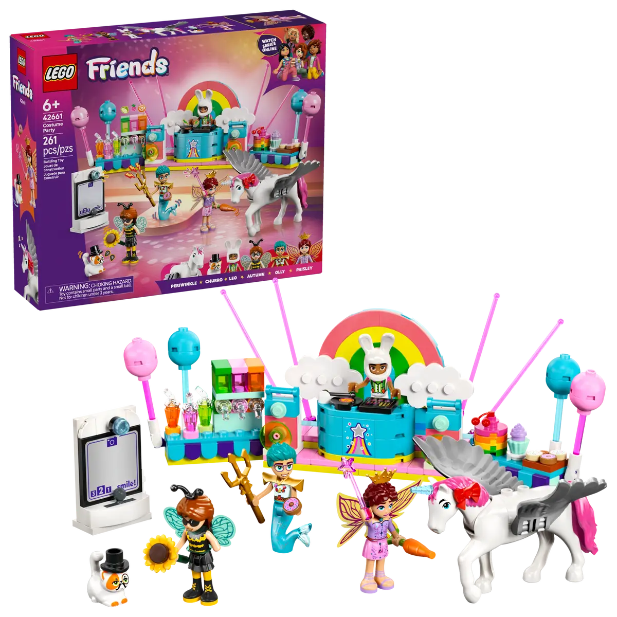 LEGO 42661 Costume Party with Unicorn & Fairy