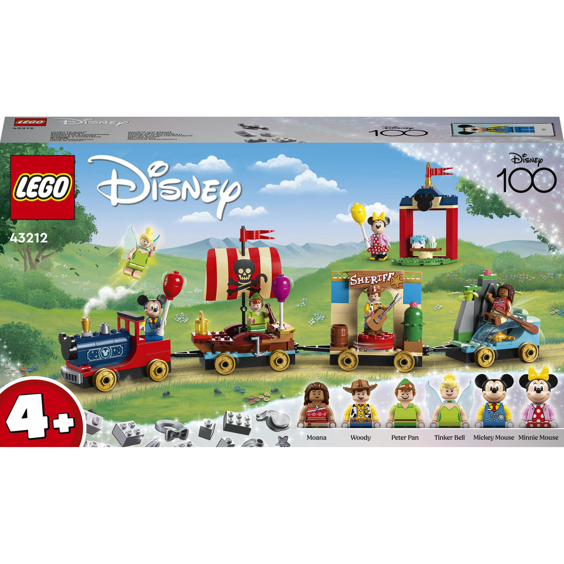 LEGO® | Disney: Disney Celebration Train 43212 Building Toy Set (200 Pieces)