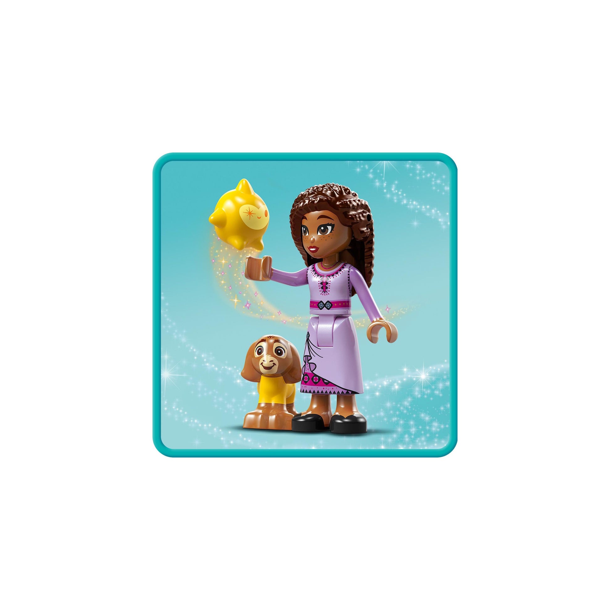 LEGO® _ Disney Asha in the City of Rosas 43223 Building Toy Set (154 Pieces)