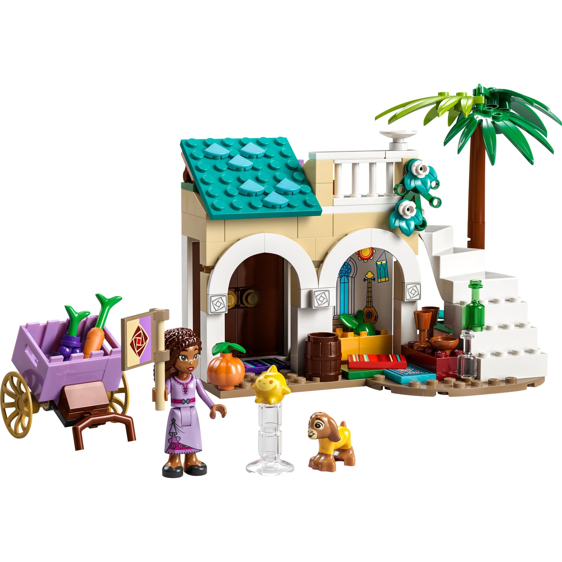 LEGO® _ Disney Asha in the City of Rosas 43223 Building Toy Set (154 Pieces)