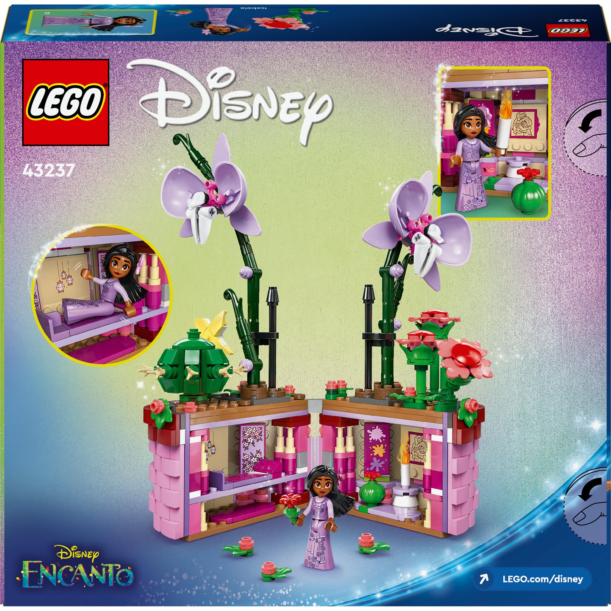 LEGO® _ Disney Encanto Isabela’s Flowerpot 43237