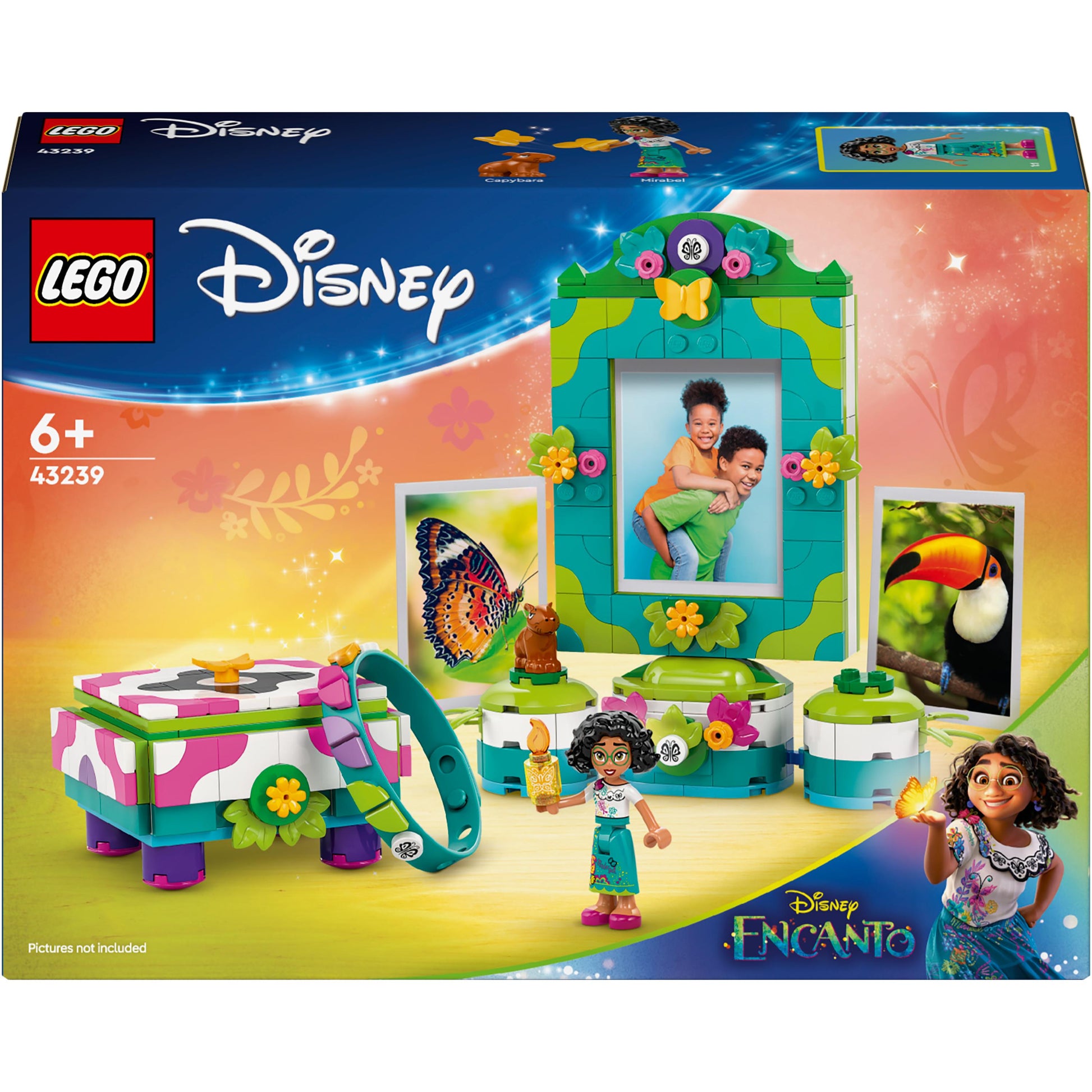 LEGO® _ Disney Encanto Mirabel’s Photo Frame and Jewellery Box 43239