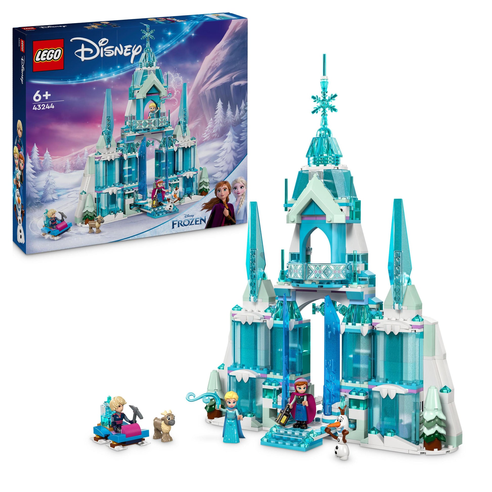 LEGO® _ Disney Frozen Elsa’s Ice Palace Building Toy 43244