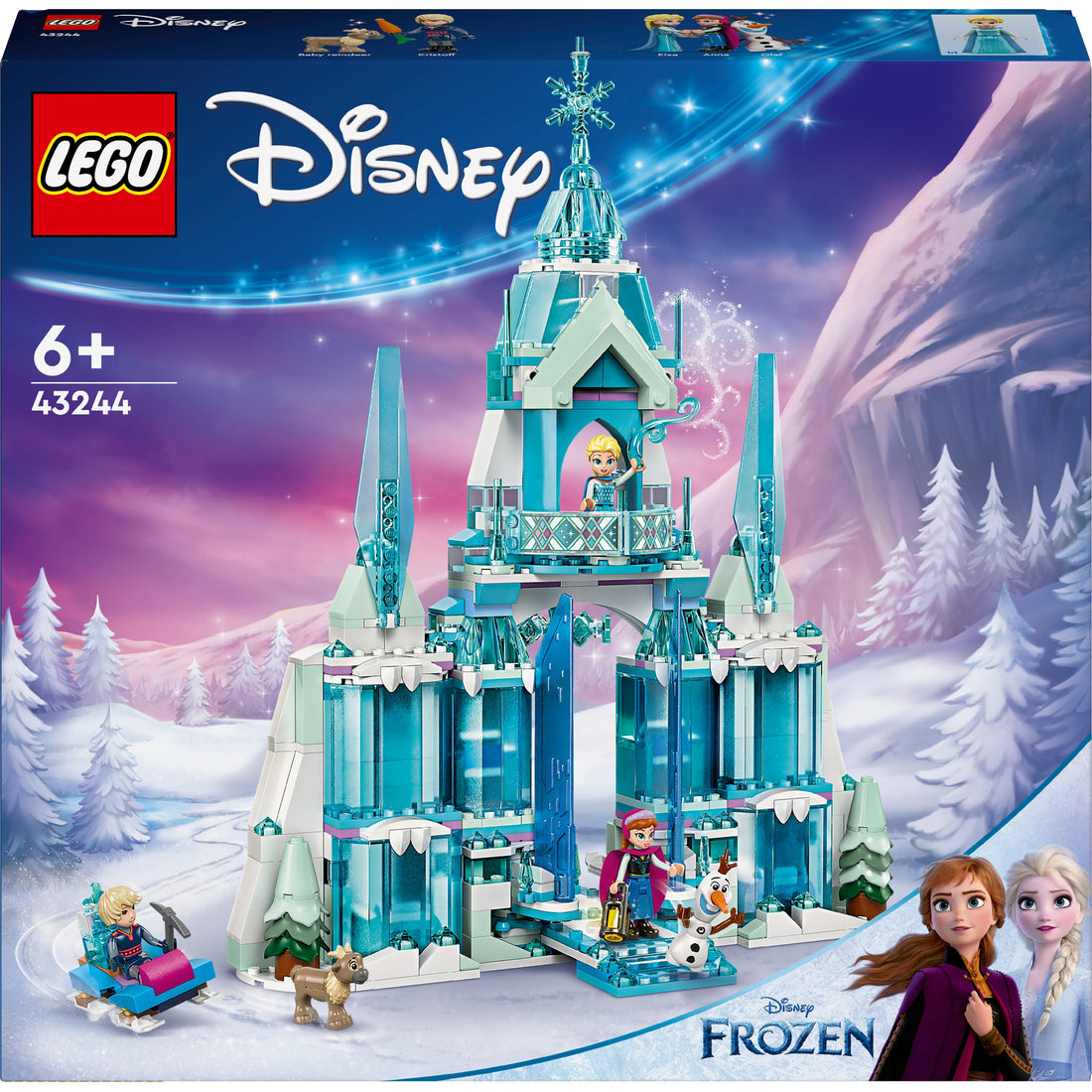 LEGO® _ Disney Frozen Elsa’s Ice Palace Building Toy 43244