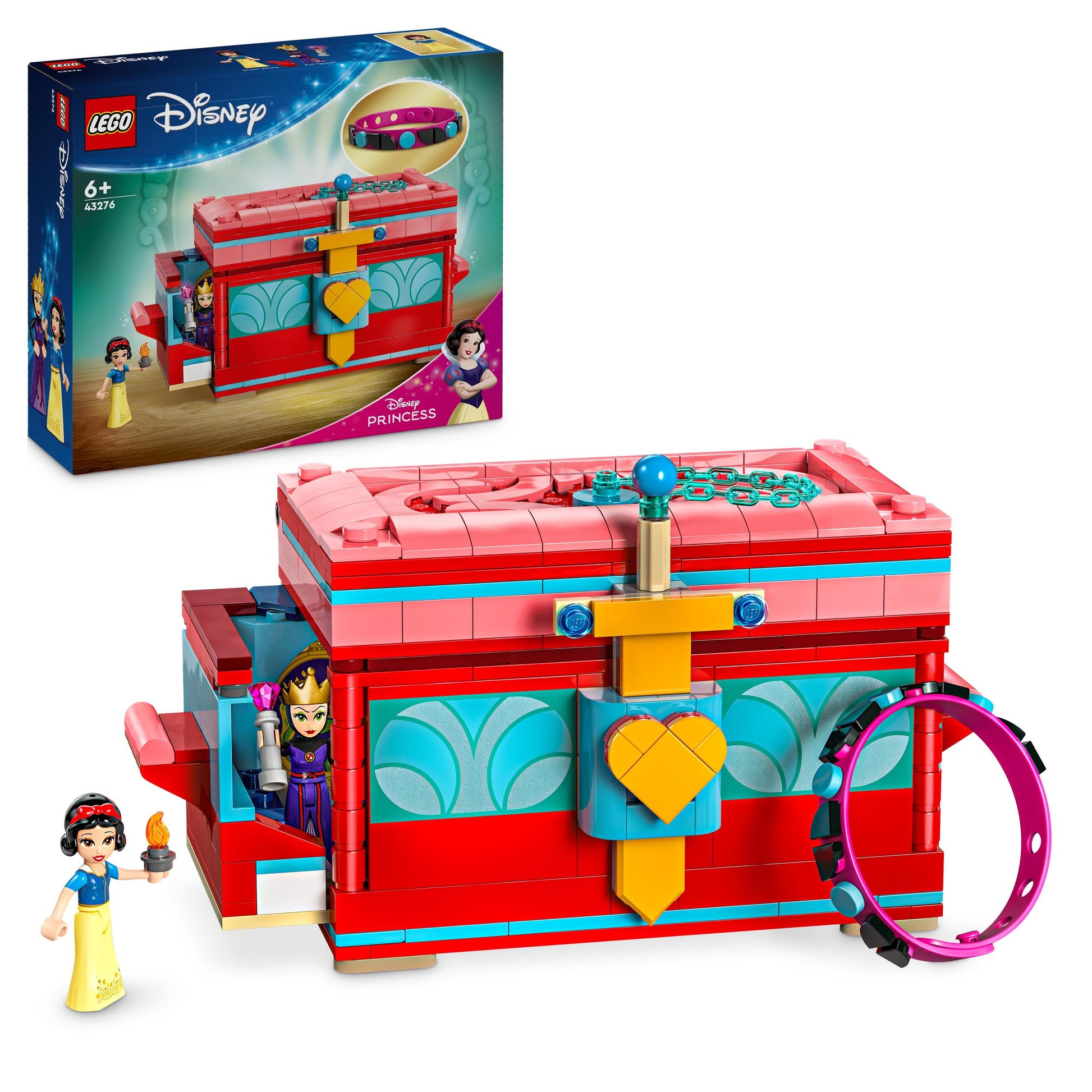 LEGO® _ Disney Snow White’s Jewellery Box Building Toy 43276