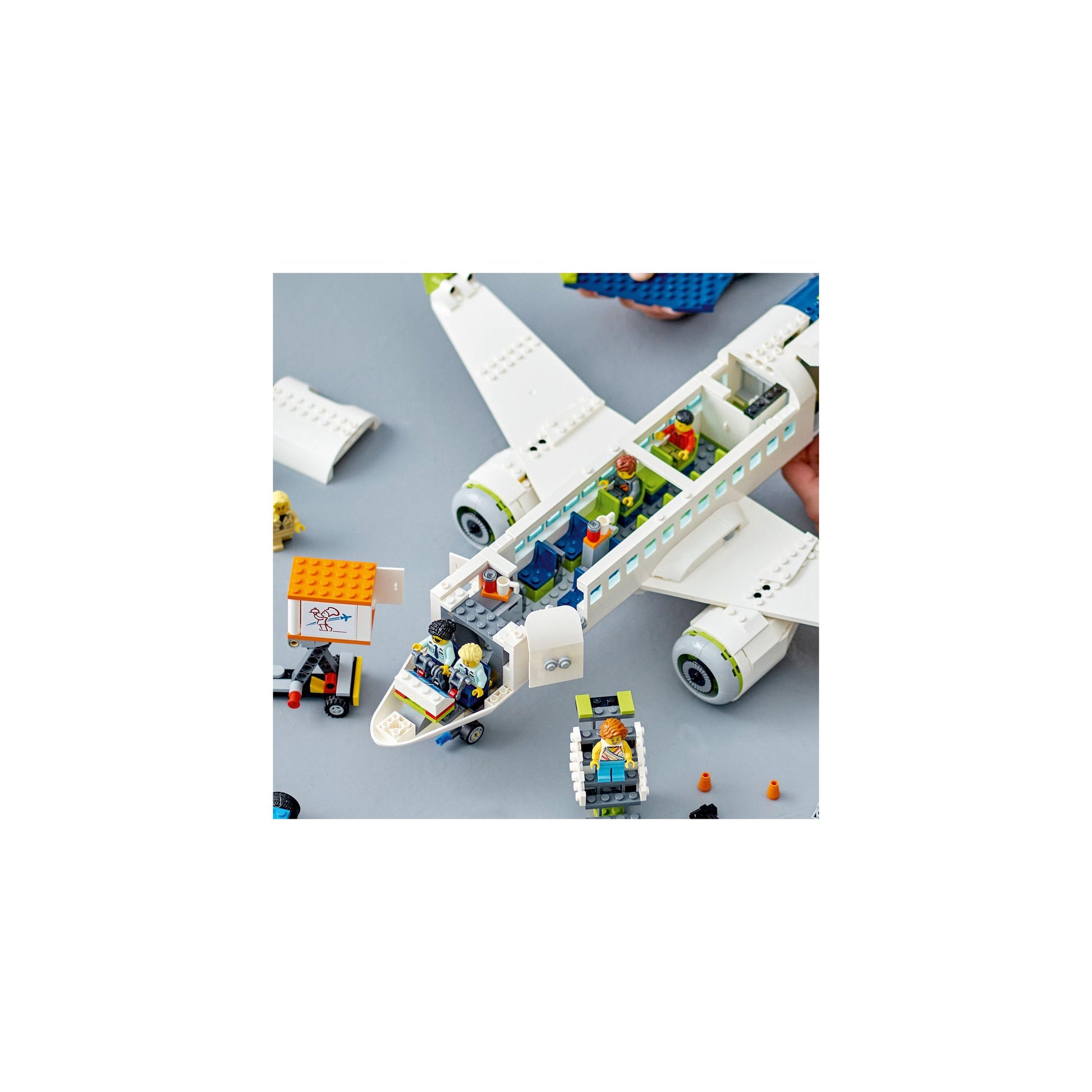 LEGO® City Passenger Aeroplane 60367 Building Toy Set (930 Pieces)