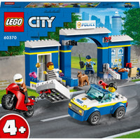 LEGO® City Police Station Chase 60370 Building Toy Set (172 Pieces)