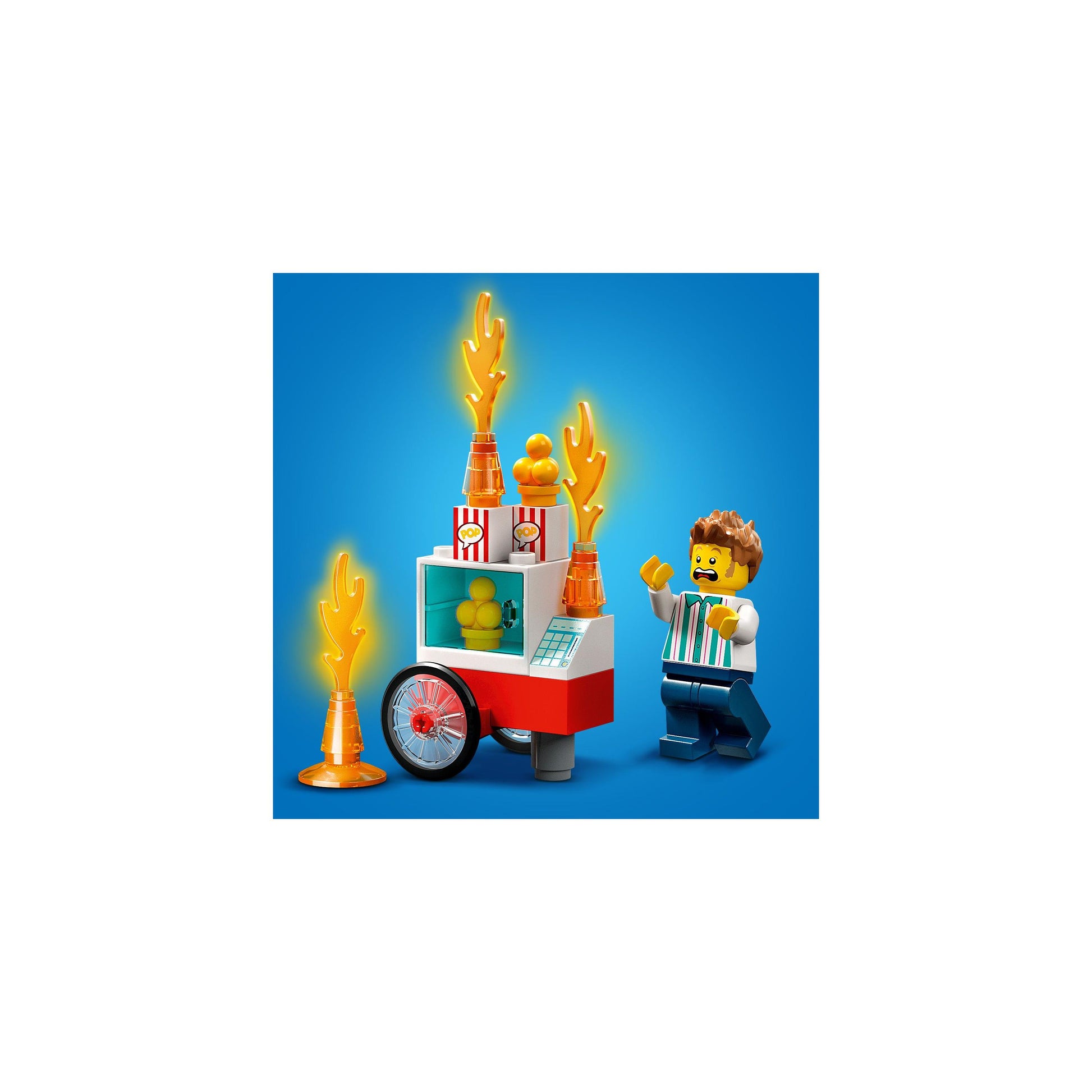 LEGO® City Fire Station and Fire Engine 60375 Building Toy Set (153 Pieces)