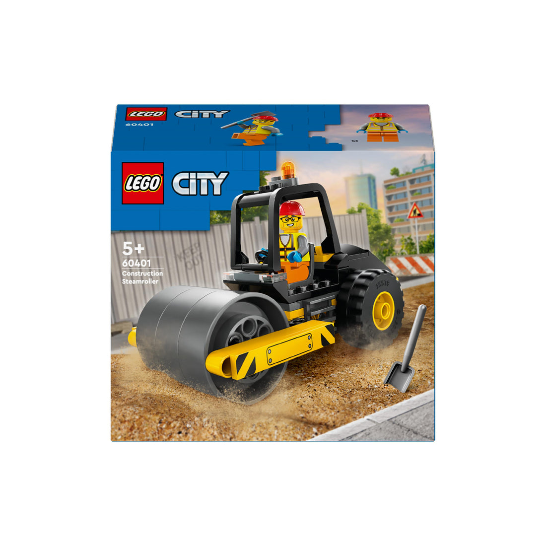 LEGO® City Construction Steamroller Toy 60401