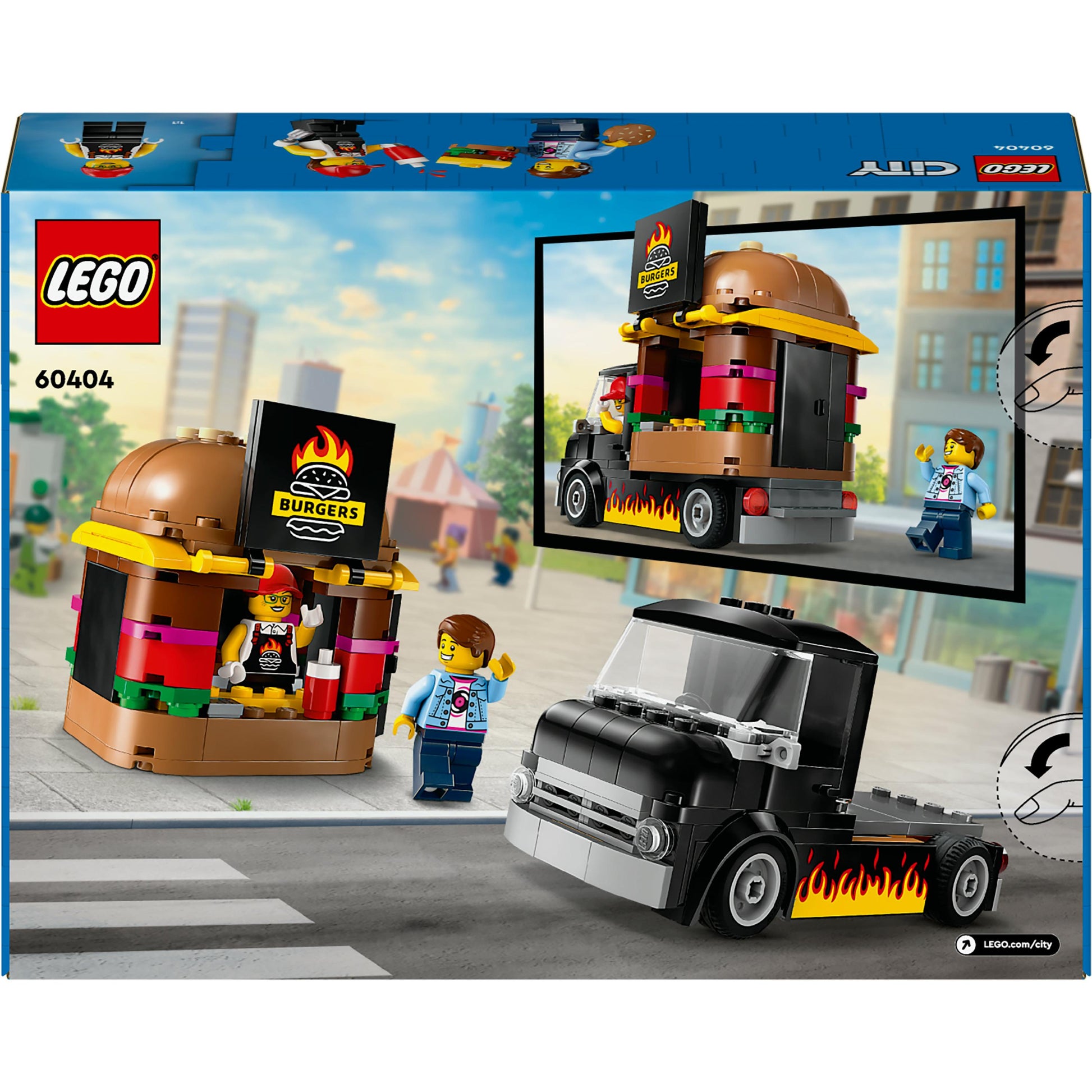 LEGO® City Burger Van Toy Building Set 60404