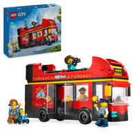 LEGO® City Red Double-Decker Sightseeing Bus Toy 60407