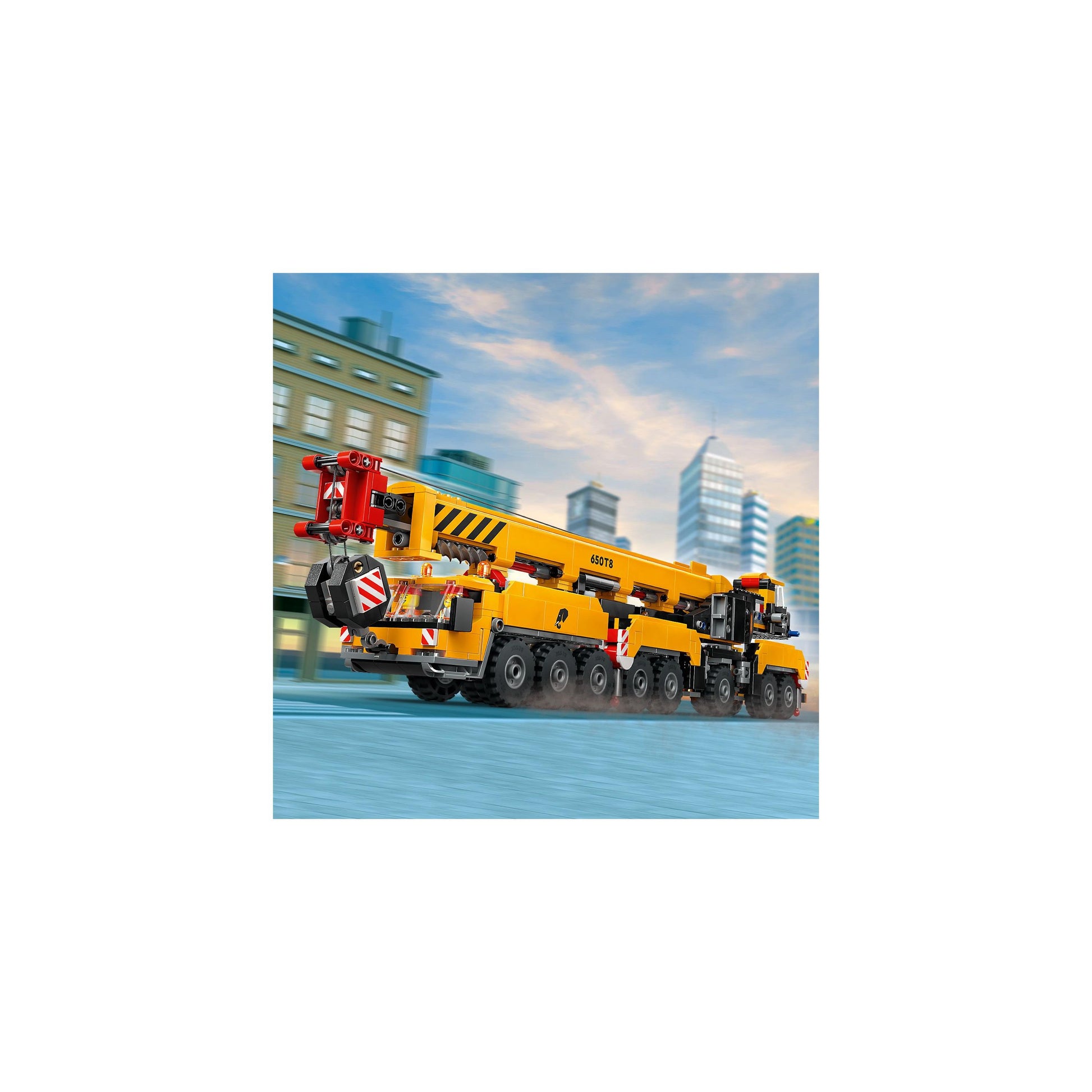 LEGO® City Yellow Mobile Construction Crane Toy Set 60409