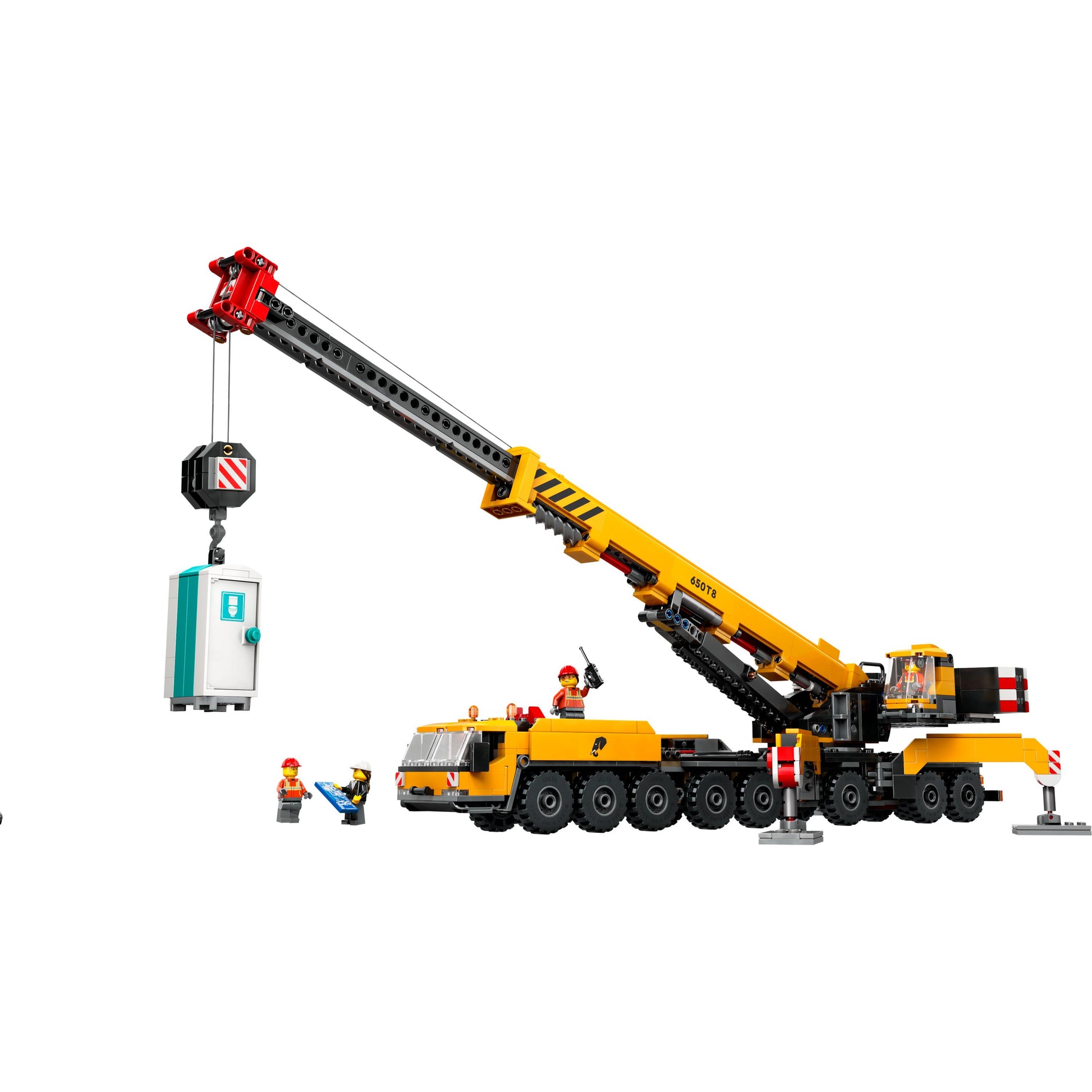 LEGO® City Yellow Mobile Construction Crane Toy Set 60409