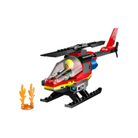 LEGO® City Fire Rescue Helicopter Building Set 60411