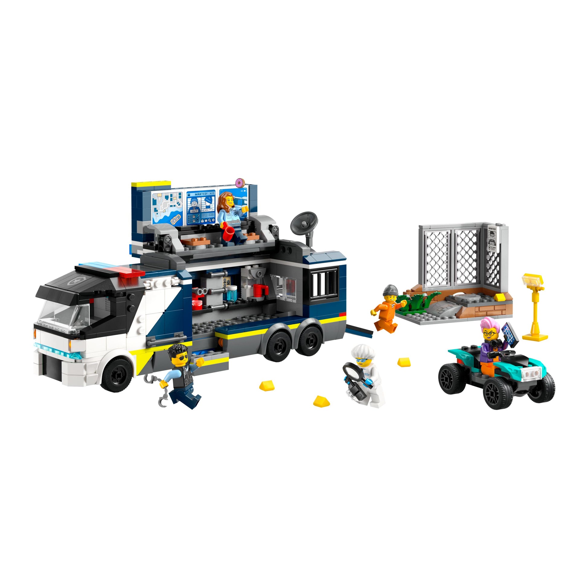 LEGO® City Police Mobile Crime Lab Truck Toy 60418