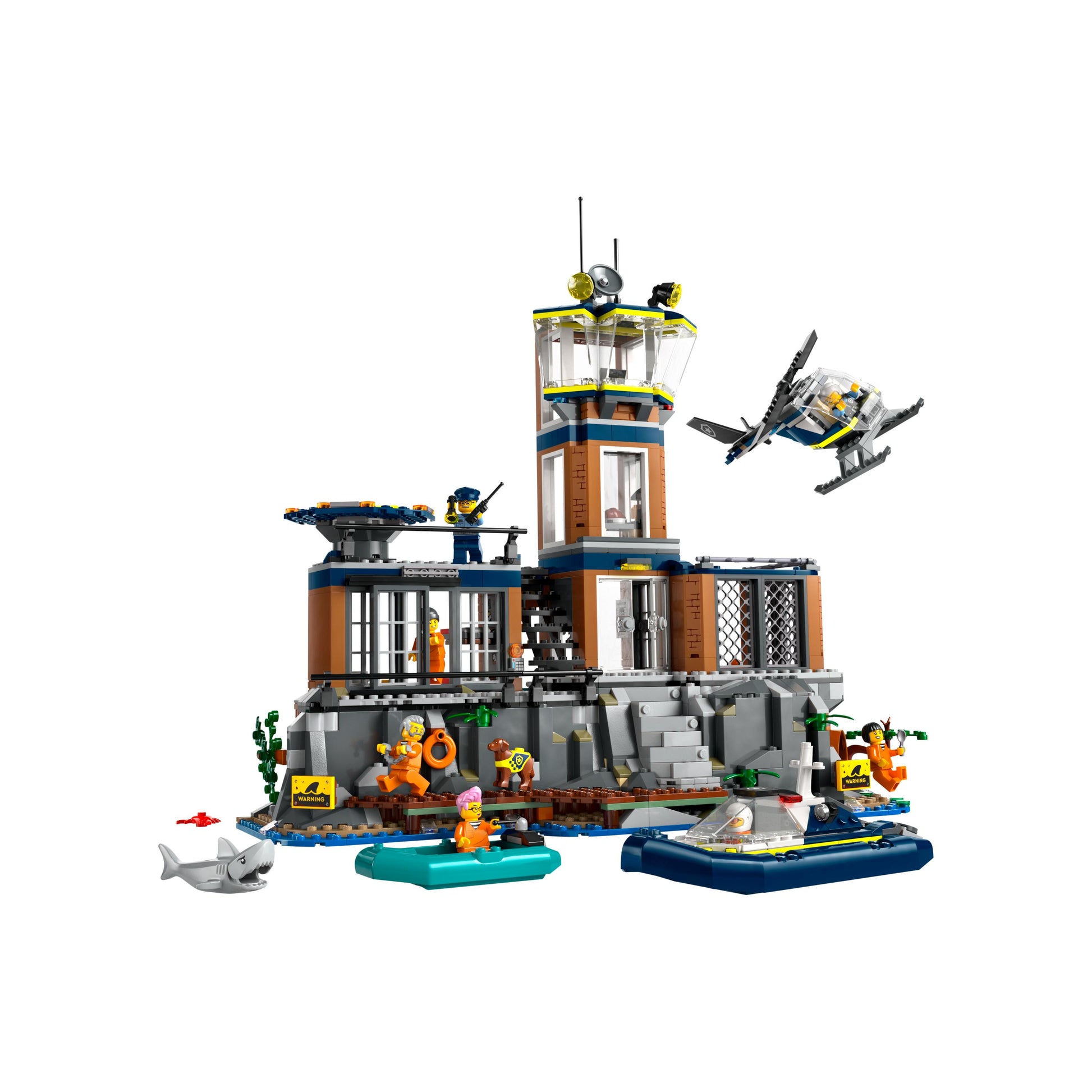 LEGO® City Police Prison Island Building Toy 60419