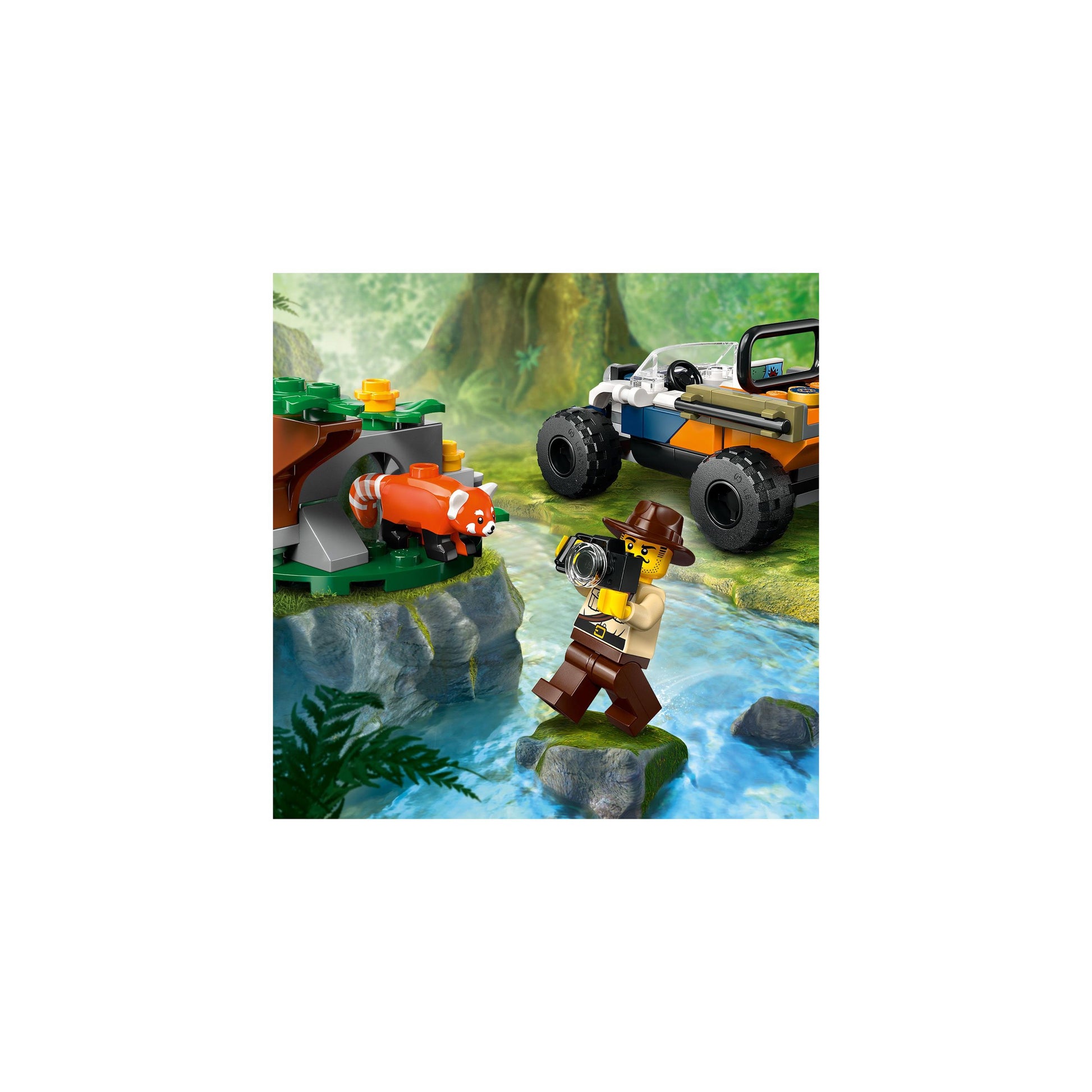 LEGO® City Jungle Explorer ATV Red Panda Mission Set 60424