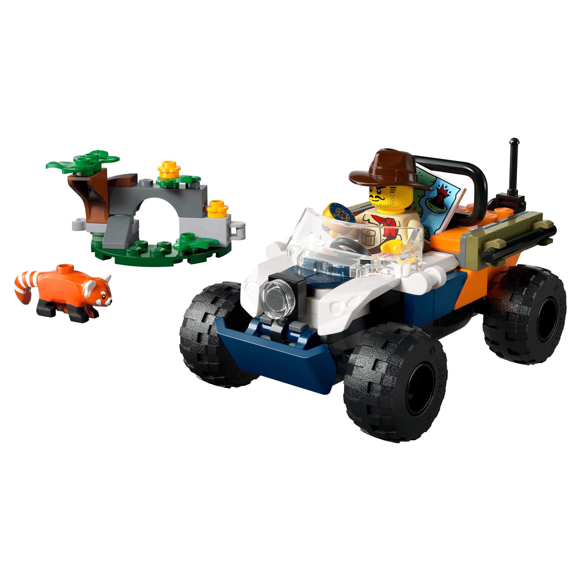 LEGO® City Jungle Explorer ATV Red Panda Mission Set 60424