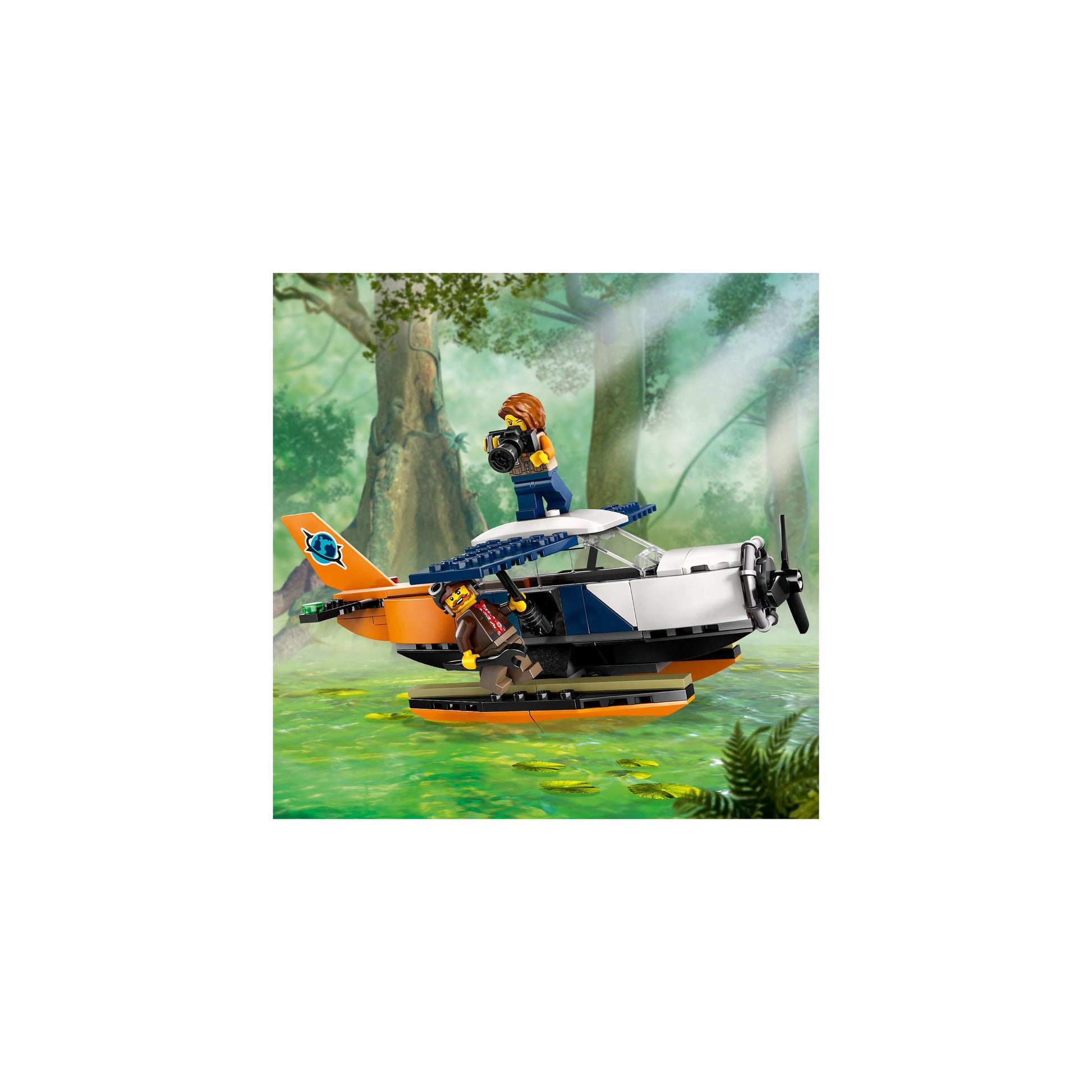 LEGO® City Jungle Explorer Water Plane Toy Set 60425