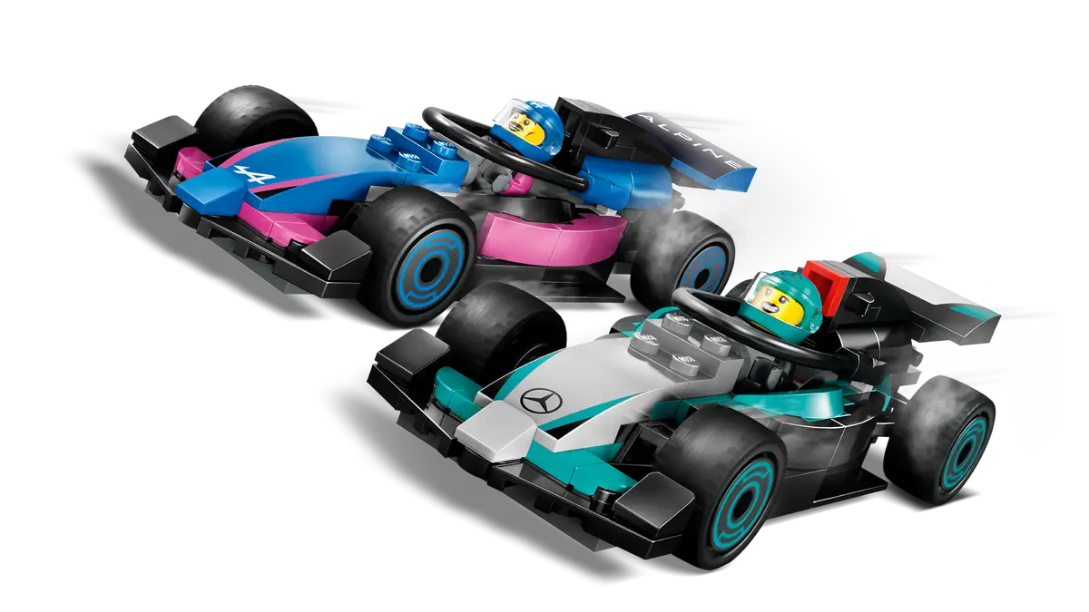 LEGO 60444 F1® Garage & Mercedes-AMG