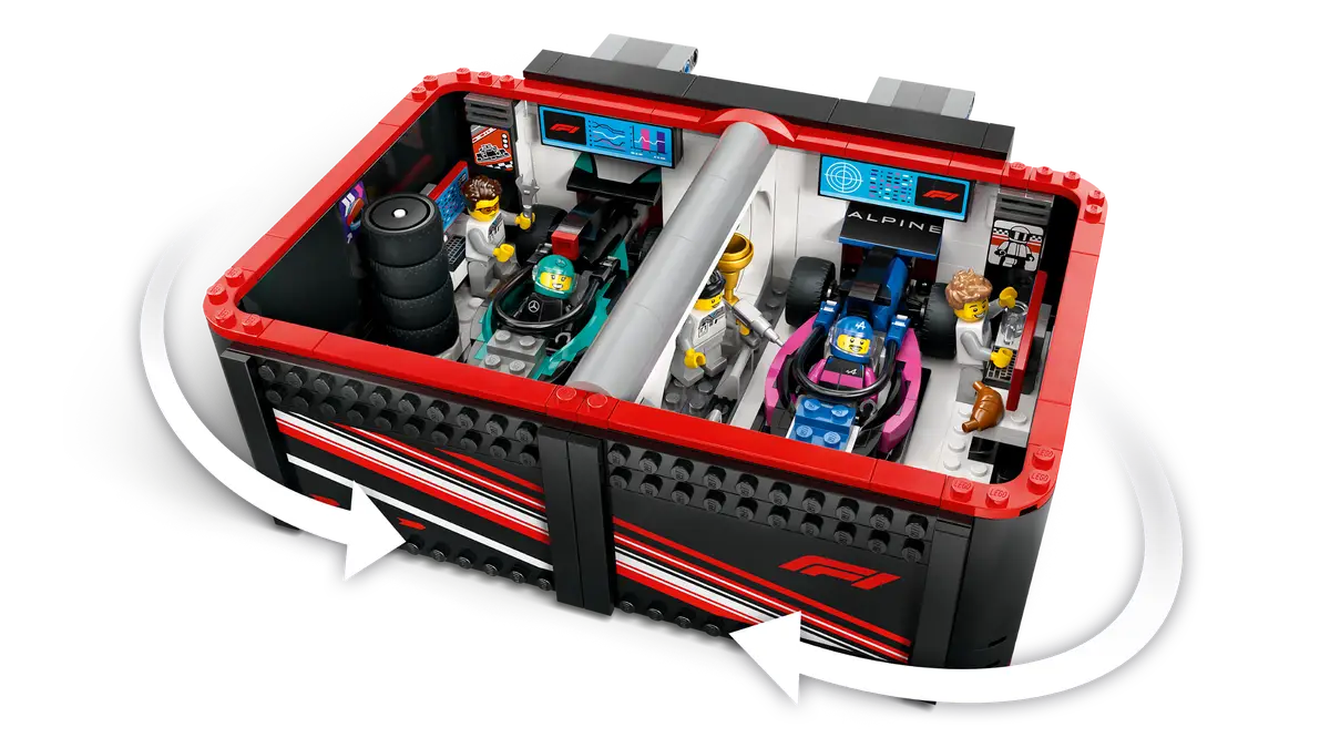 LEGO 60444 F1® Garage & Mercedes-AMG