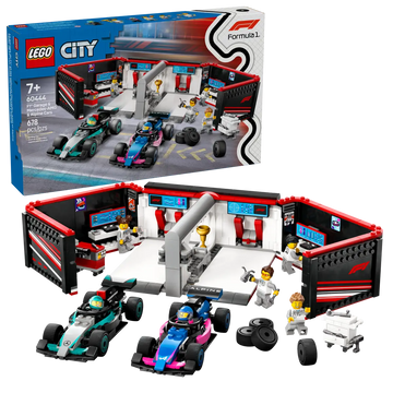 LEGO 60444 F1® Garage & Mercedes-AMG
