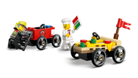 LEGO 60458 Pizza vs. Fire Truck Race Car Pack
