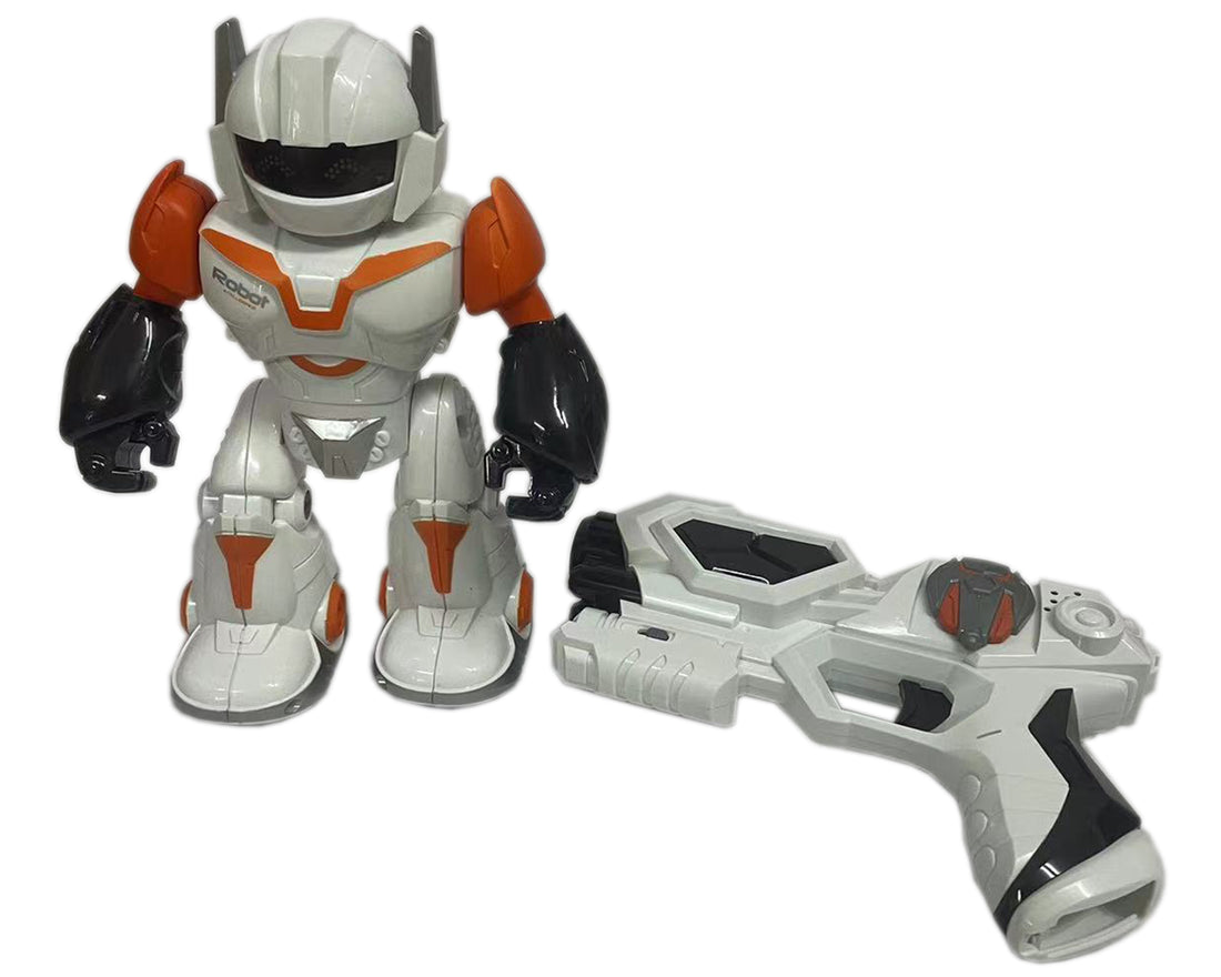 B/O ROBOT WITH LIGHT AND LANGUAGE