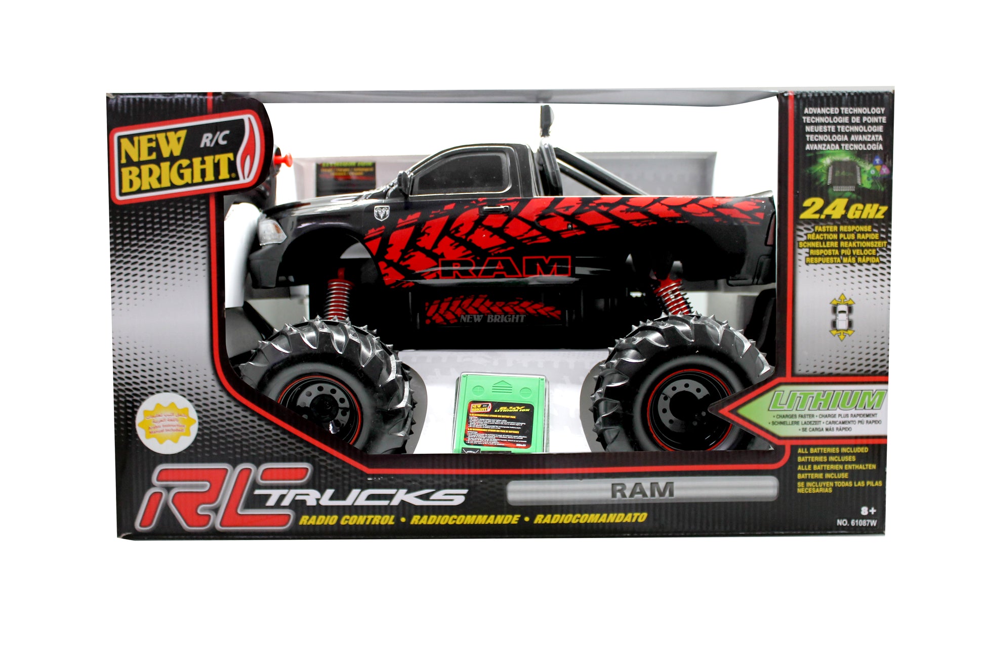 New Bright RC 1:10 Dodge Ram Blitz