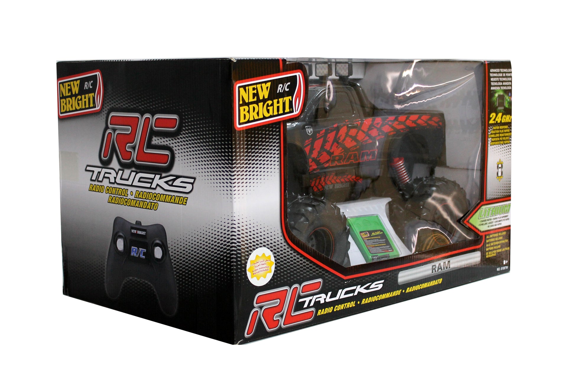 New Bright RC 1:10 Dodge Ram Blitz