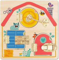 Tooky Toy Latches Activity Board