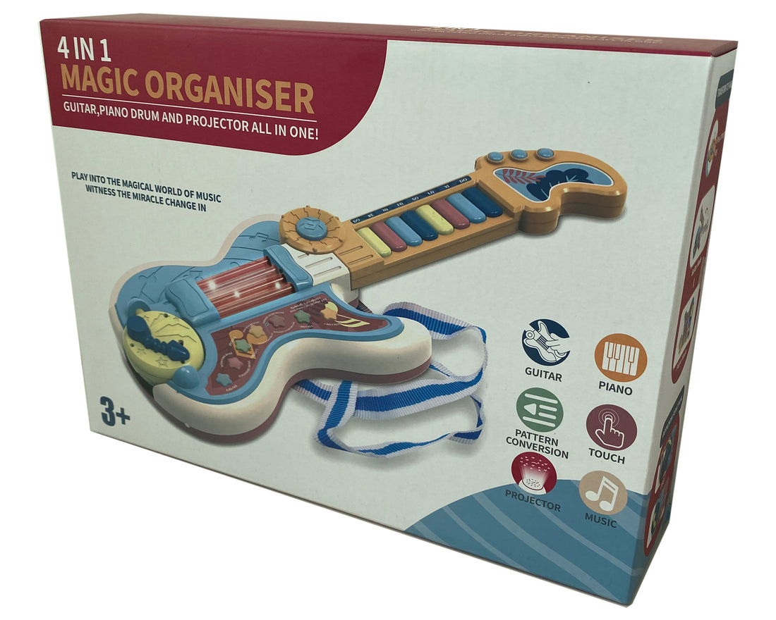 Foldable Magic Guitar 4 in 1