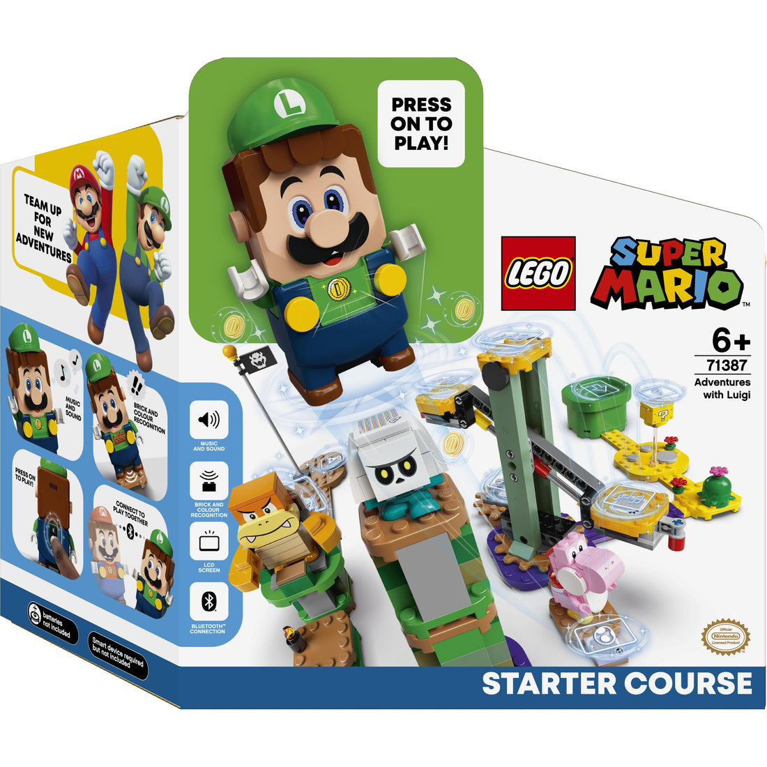LEGO® Super Mario™ Adventures with Luigi Starter Course 71387 Building Kit (280 Pcs.)