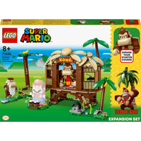 LEGO® Super Mario™ Donkey Kong’s Tree House Expansion Set 71424 Building Toy Set (555 Pieces)