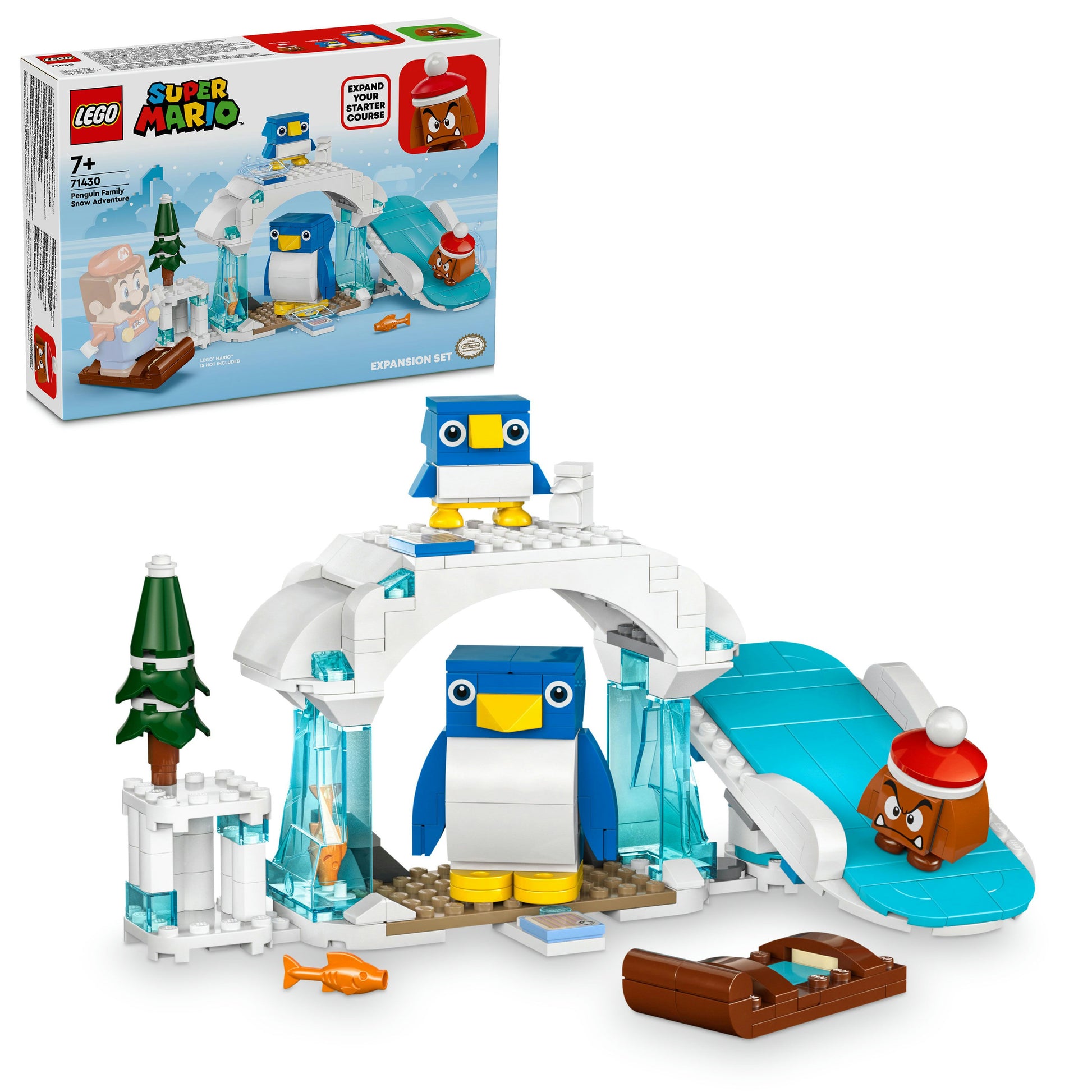 LEGO® Super Mario™ Penguin Family Snow Adventure Expansion Set