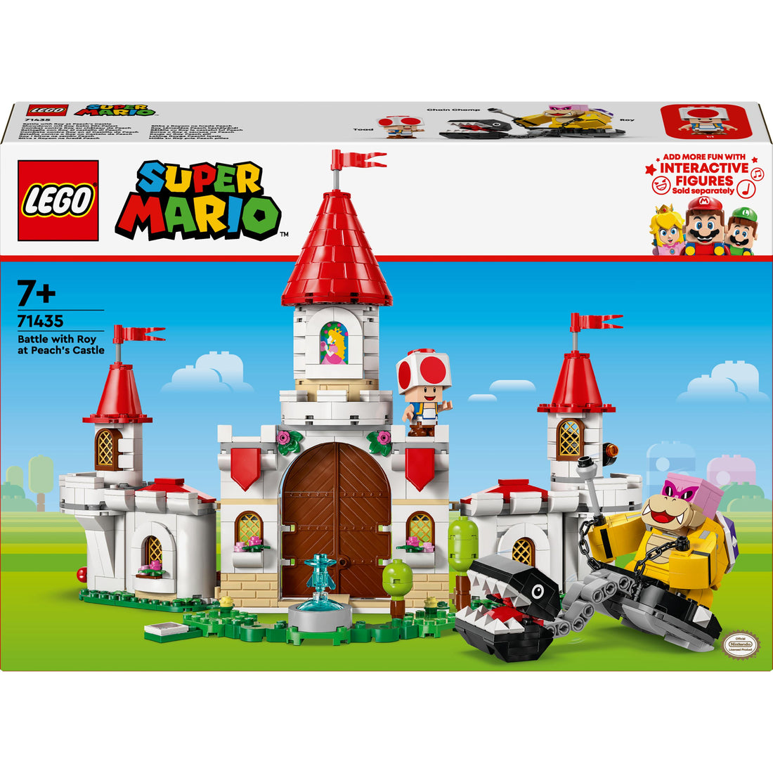 LEGO® Super Mario™ Battle with Roy at Peach’s Castle 71435