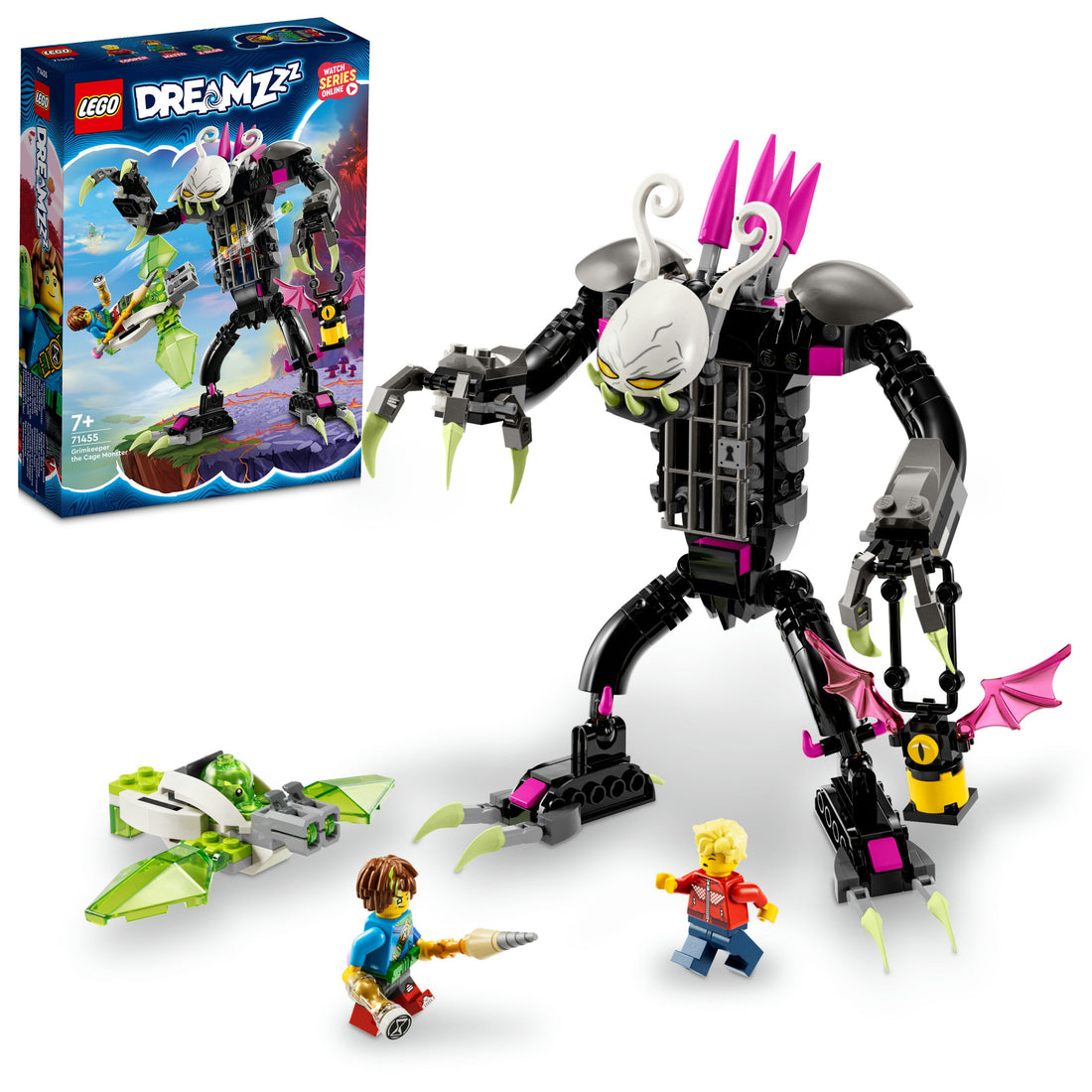 LEGO® DREAMZzz™ Grimkeeper the Cage Monster 71455 Building Toy Set (274 Pieces)