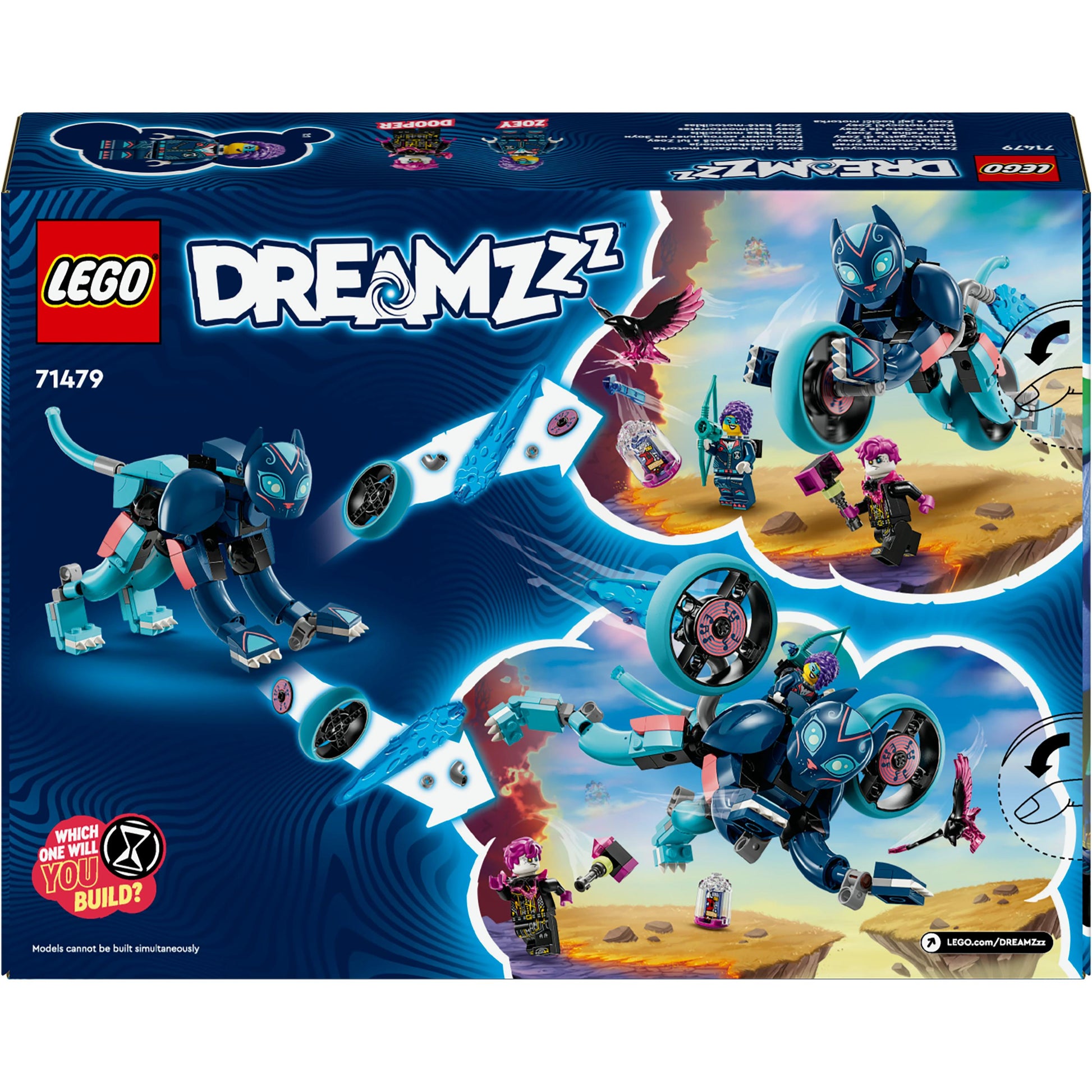 LEGO® DREAMZzz™ Zoey’s Cat Motorcycle Bike Toy 71479