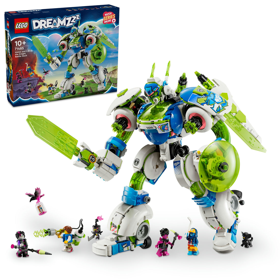 LEGO® DREAMZzz™ Mateo and Z-Blob the Knight Battle Mech Toy 71485