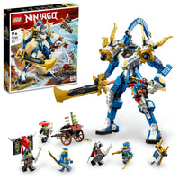 LEGO® NINJAGO® Jay’s Titan Mech 71785 Building Toy Set (794 Pieces)