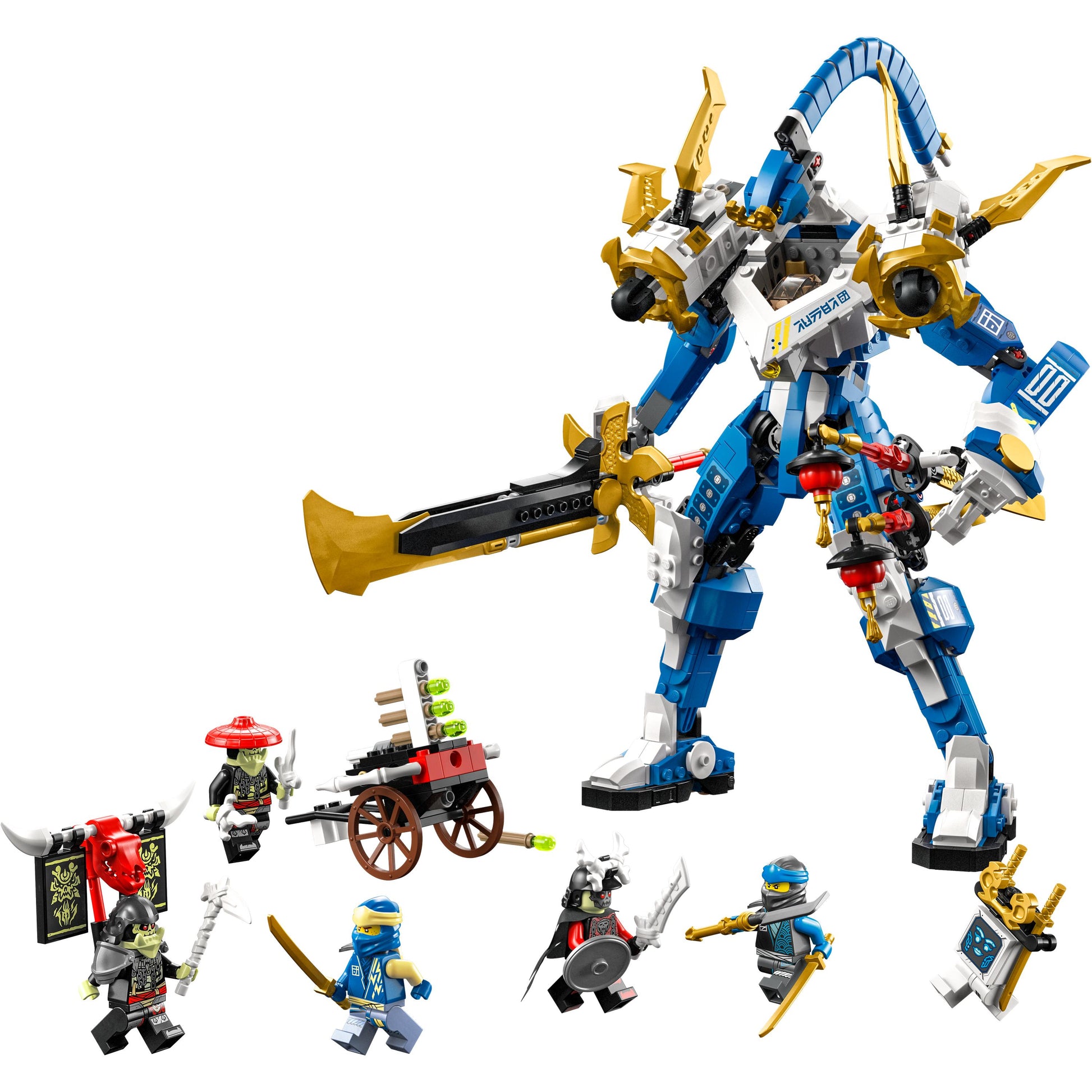 LEGO® NINJAGO® Jay’s Titan Mech 71785 Building Toy Set (794 Pieces)