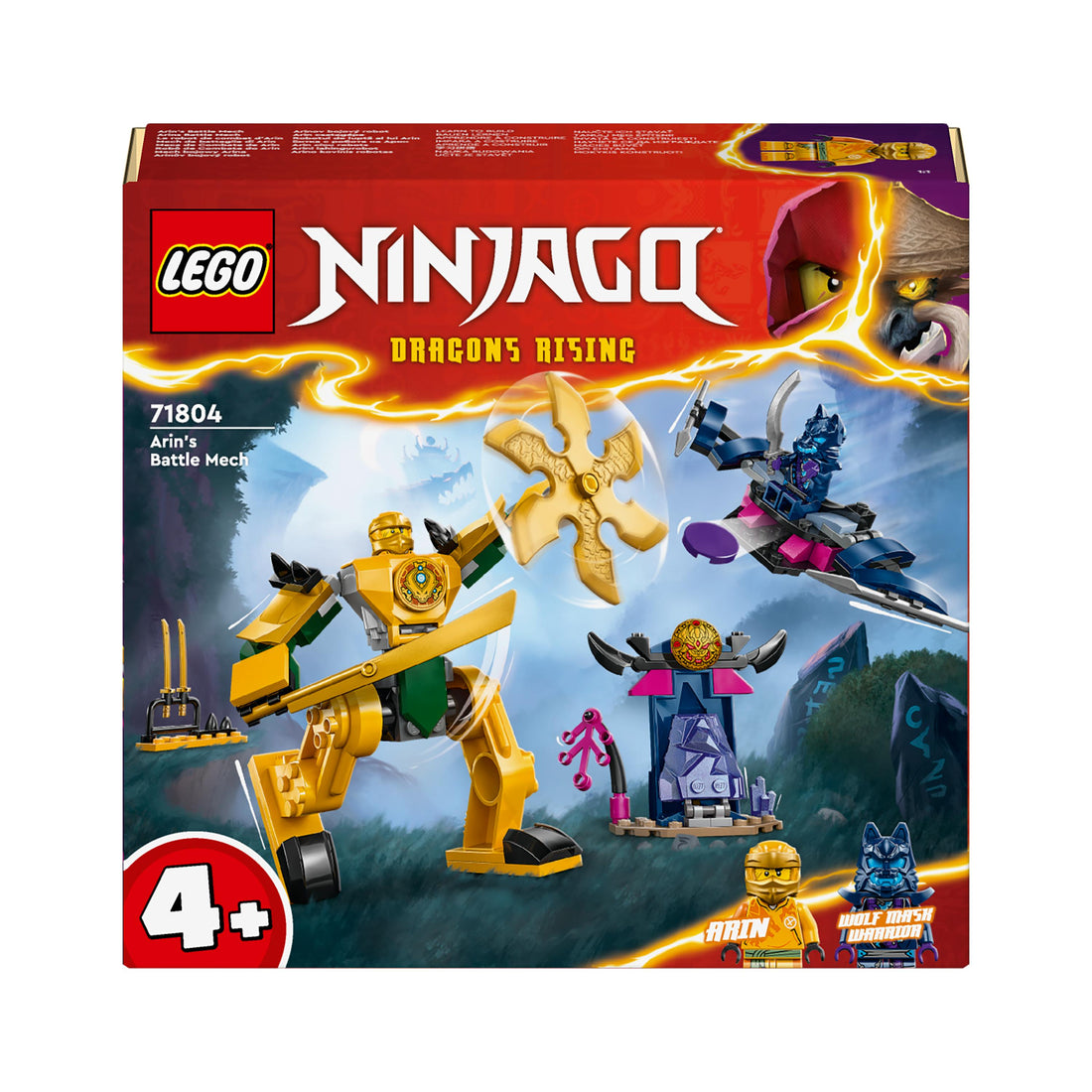 LEGO® NINJAGO® Arin’s Battle Mech Ninja Toy Set 71804