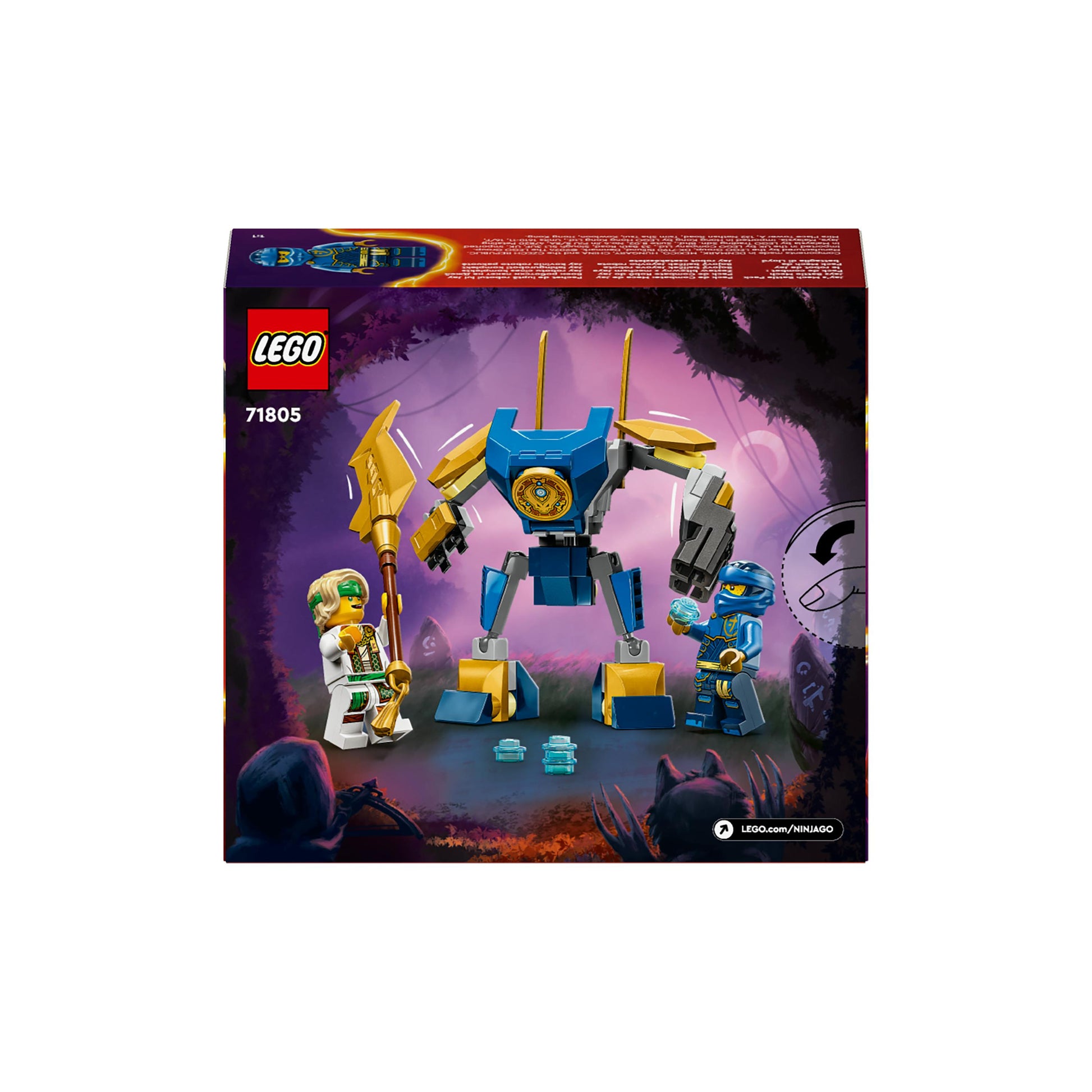 LEGO® NINJAGO® Jay’s Mech Battle Pack Ninja Toy 71805