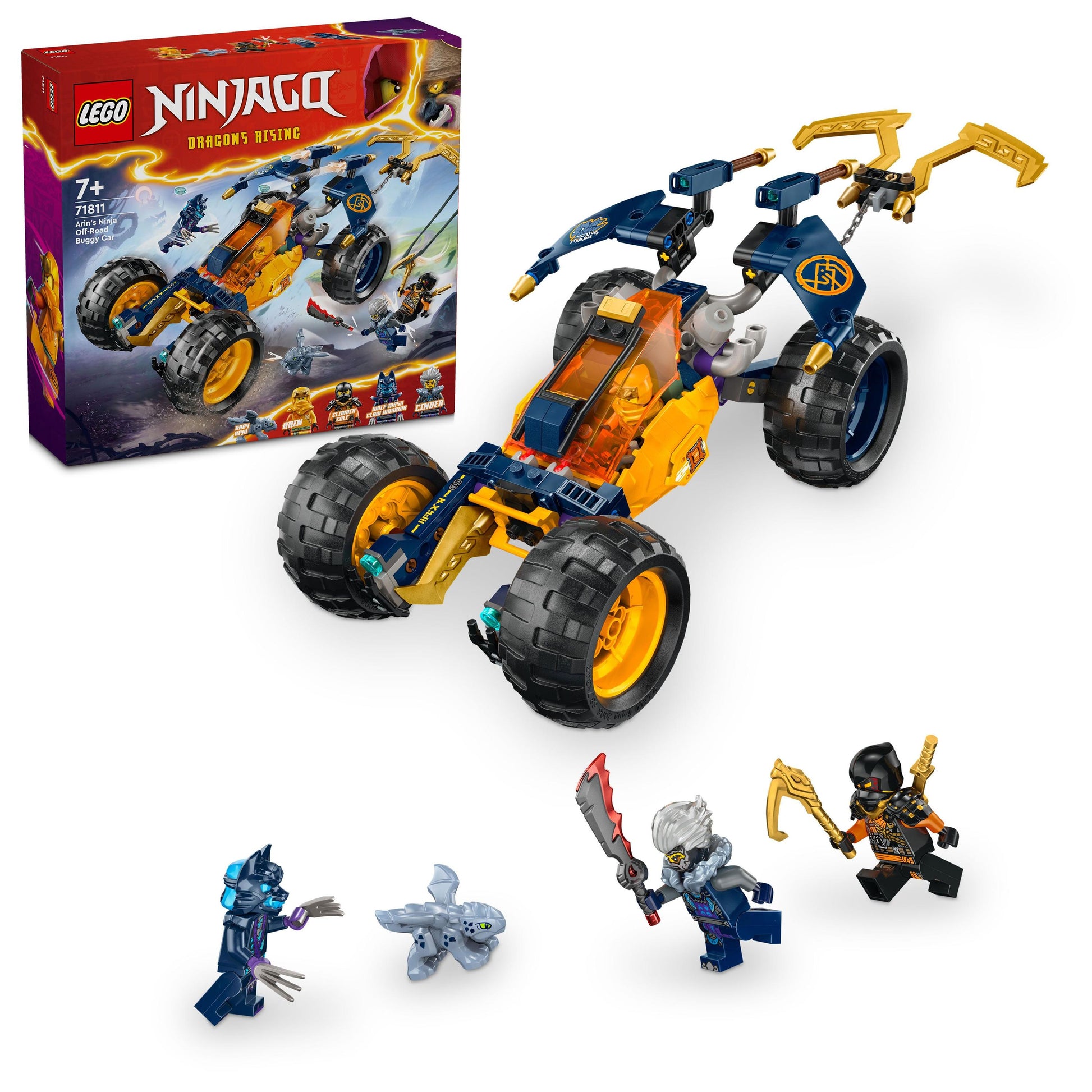 LEGO® NINJAGO® Arin’s Ninja Off-Road Buggy Car 71811