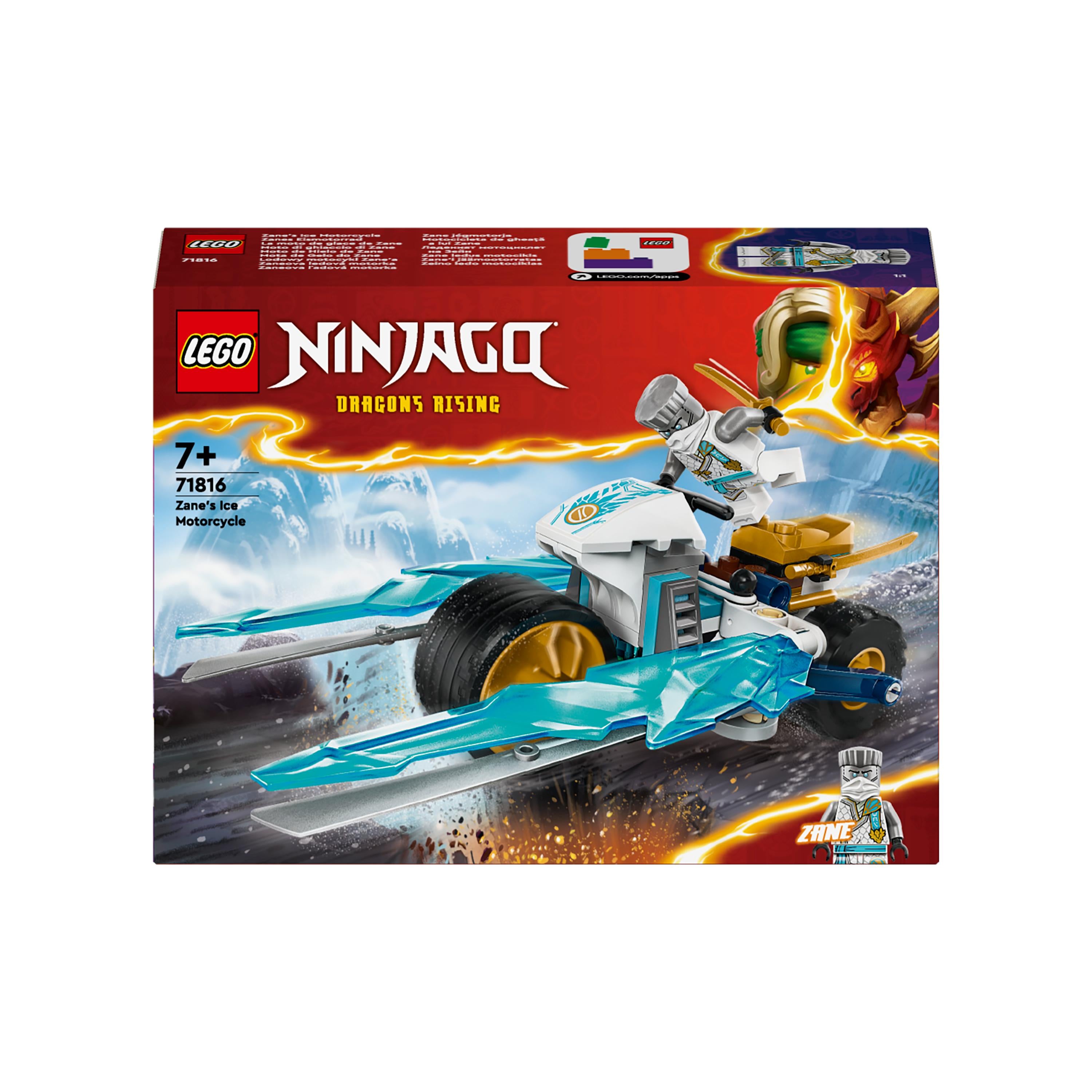 LEGO® NINJAGO® Zane's Ice Motorcycle Toy Set 71816