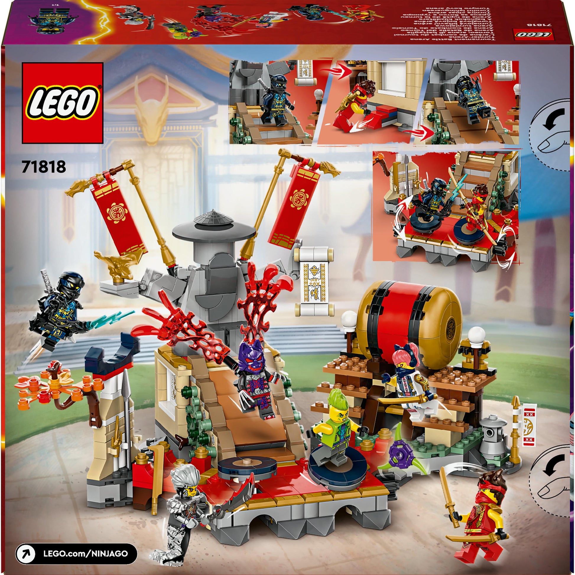 LEGO® NINJAGO® Tournament Battle Arena Playset 71818