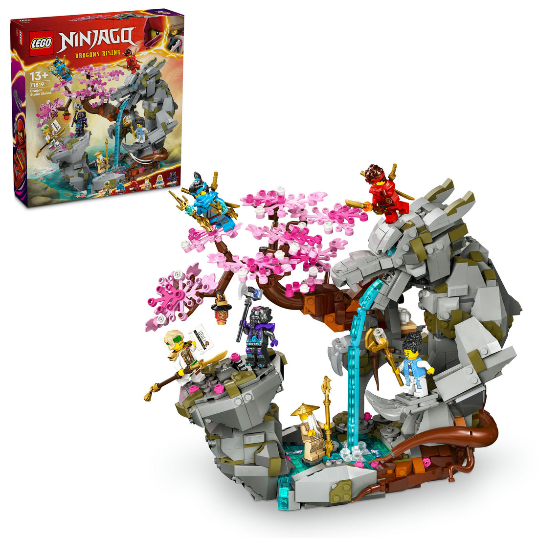 LEGO® NINJAGO® Dragon Stone Shrine Toy Set 71819