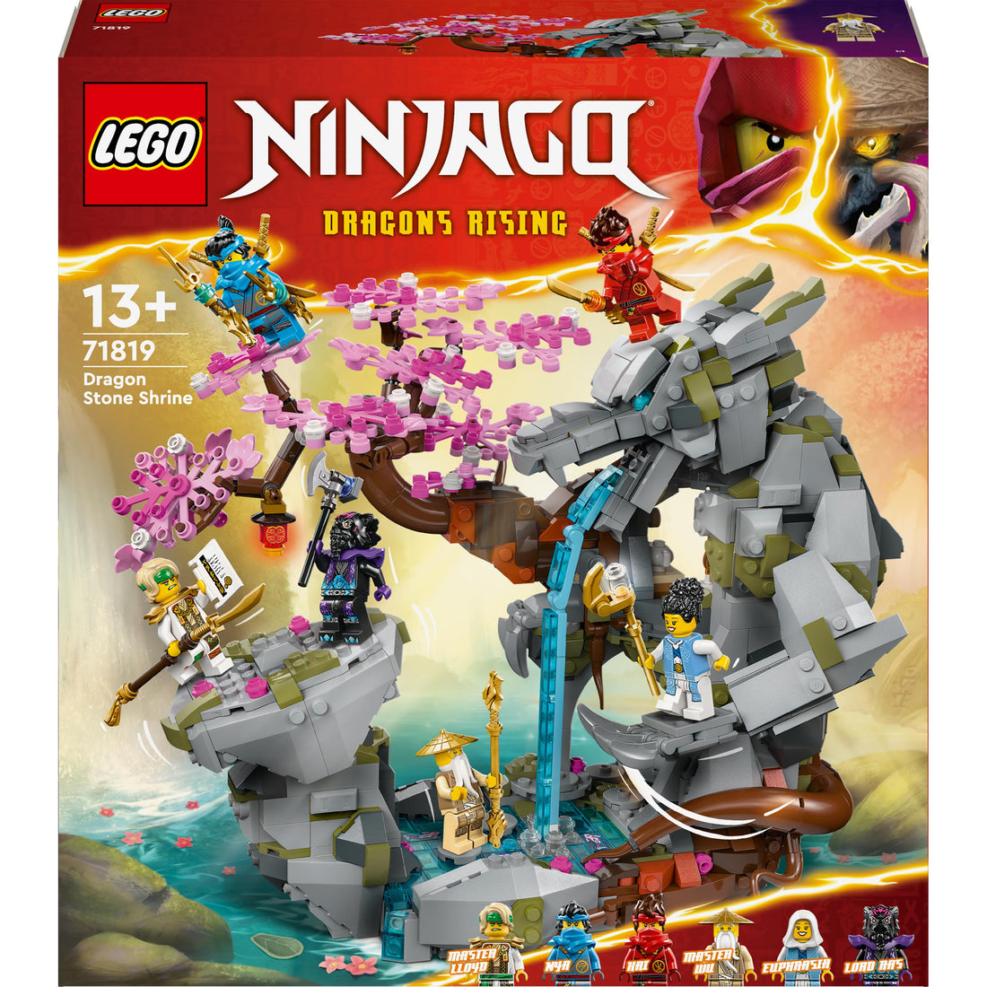 LEGO® NINJAGO® Dragon Stone Shrine Toy Set 71819